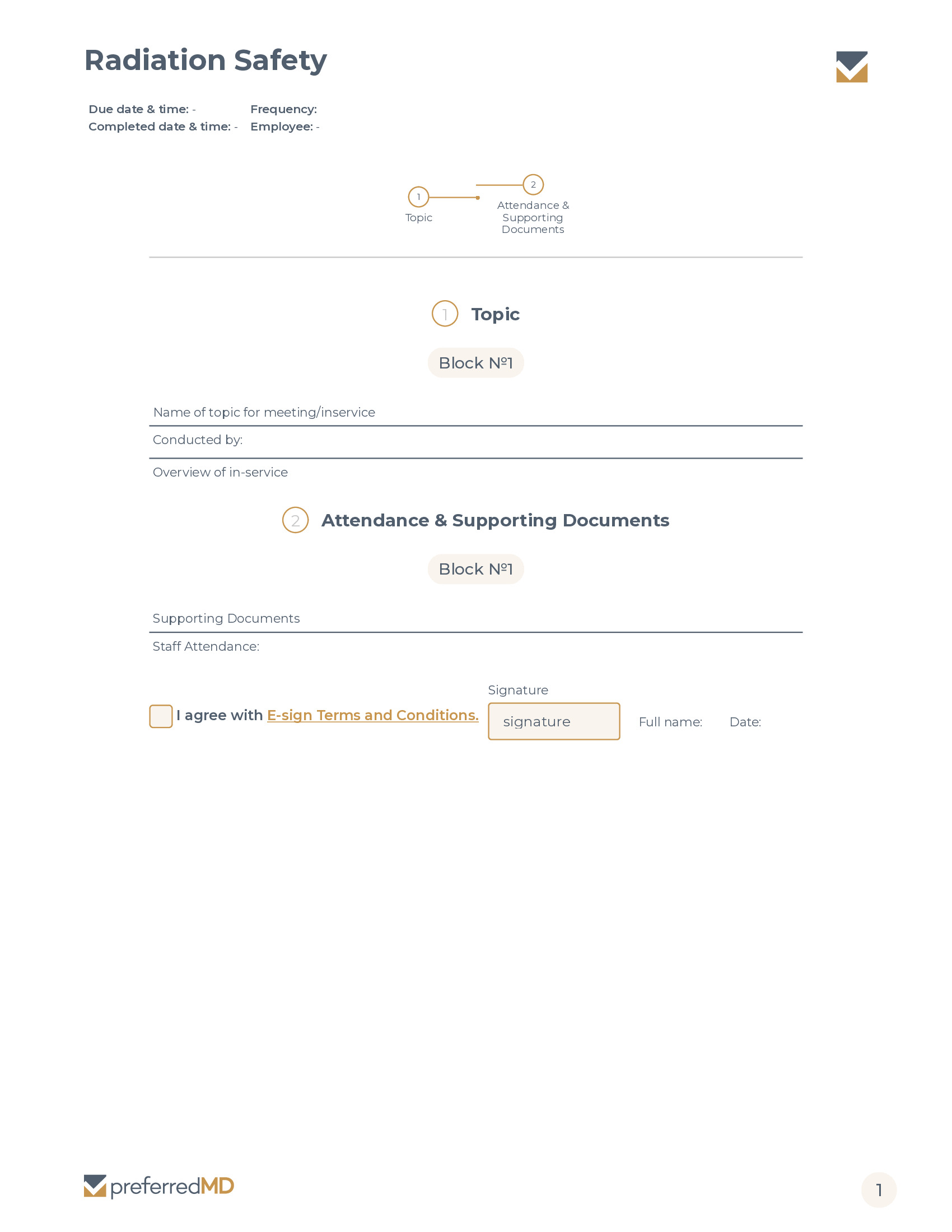Radiation Safety template PDF