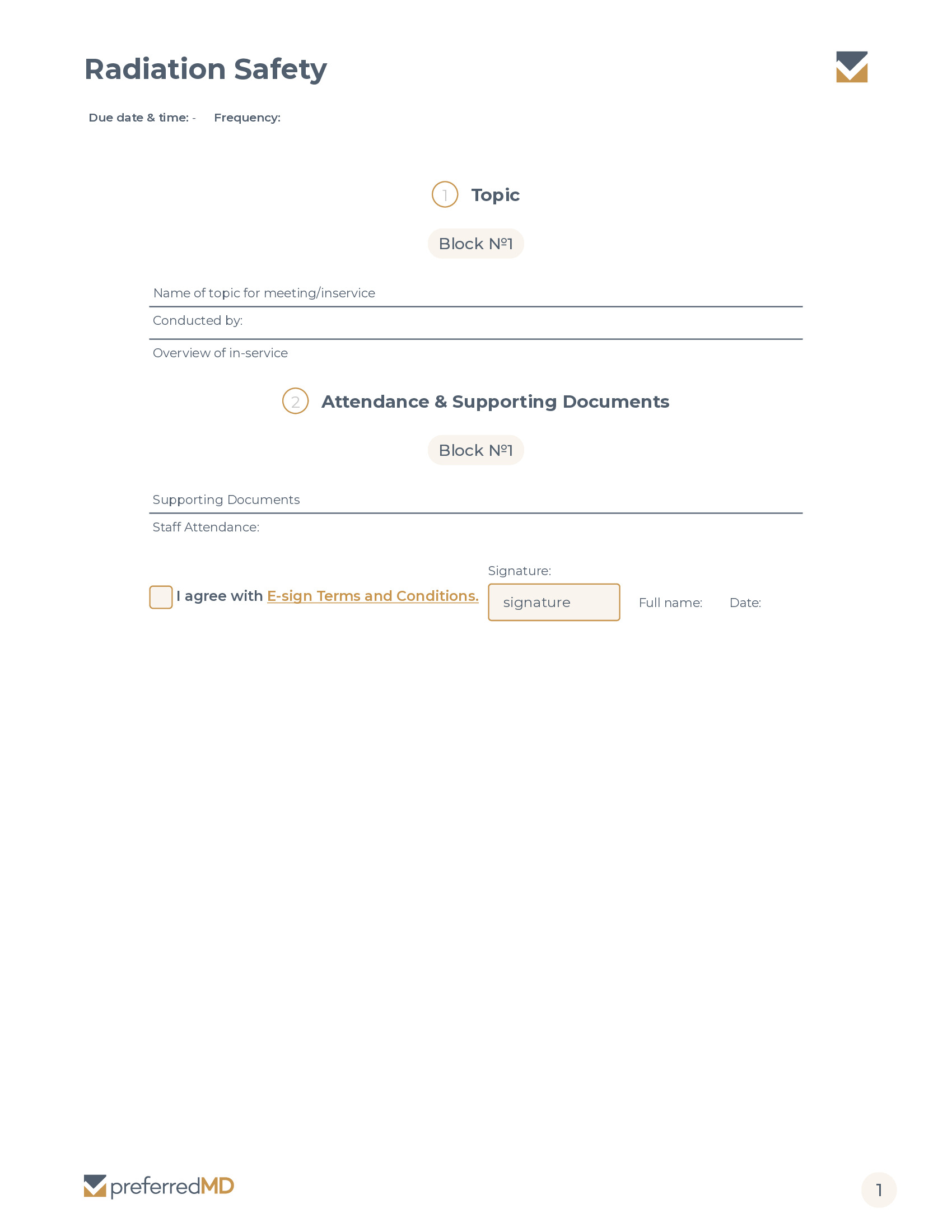 Radiation Safety template PDF